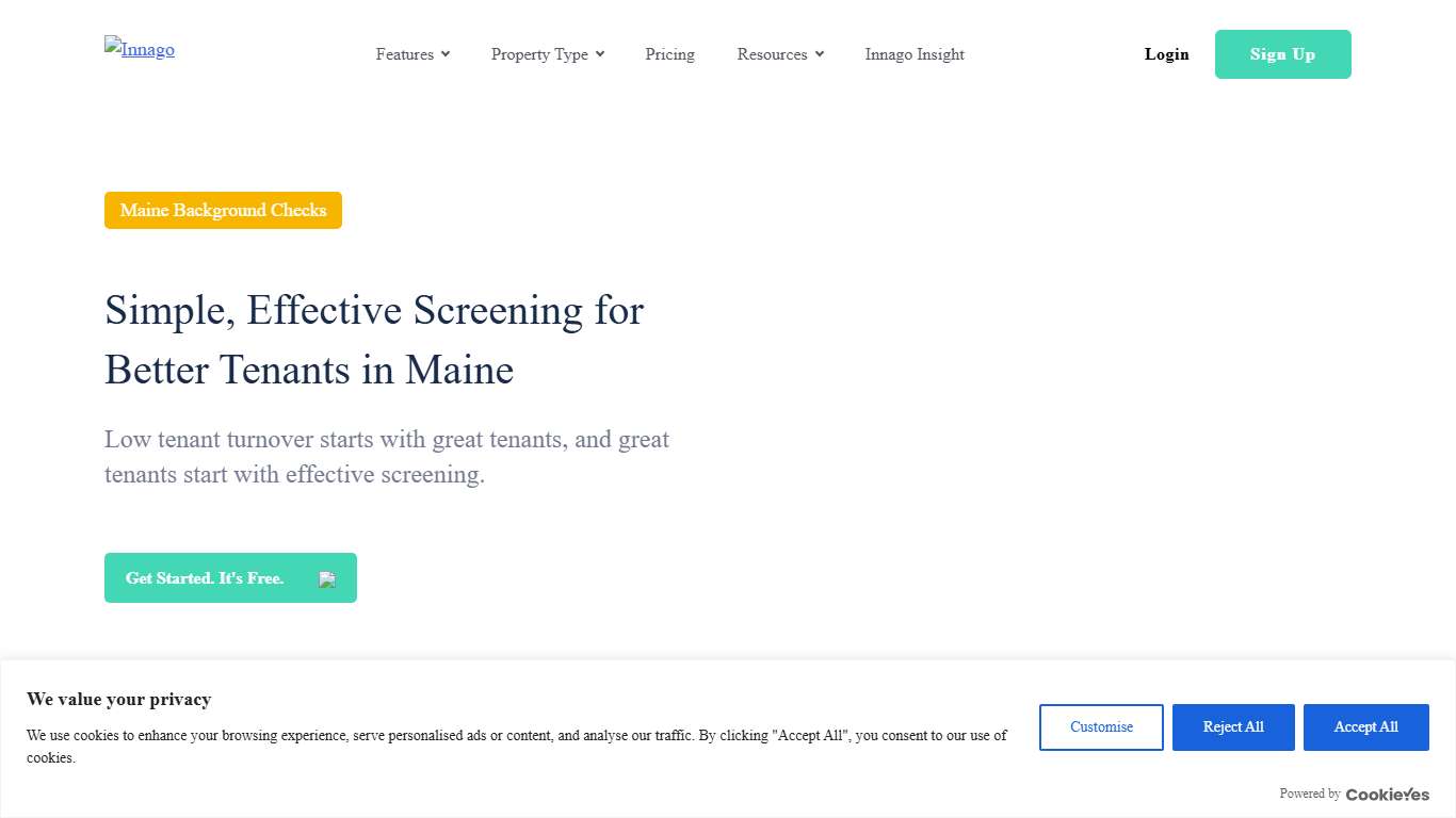 Maine Background Checks & Screening Online - Innago
