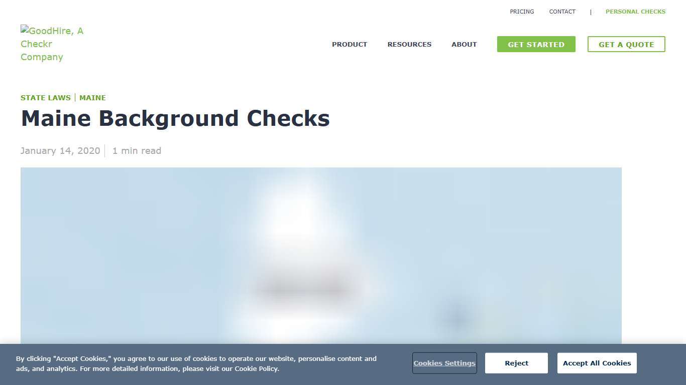 Maine Background Checks | GoodHire